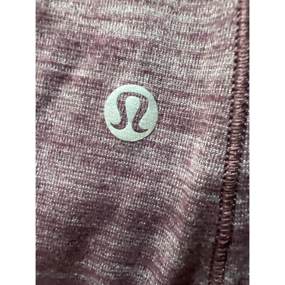 Lululemon Sweat Embrace Long Sleeve Heathered Arctic Plum Fits Size 6 (READ) - Picture 10 of 10